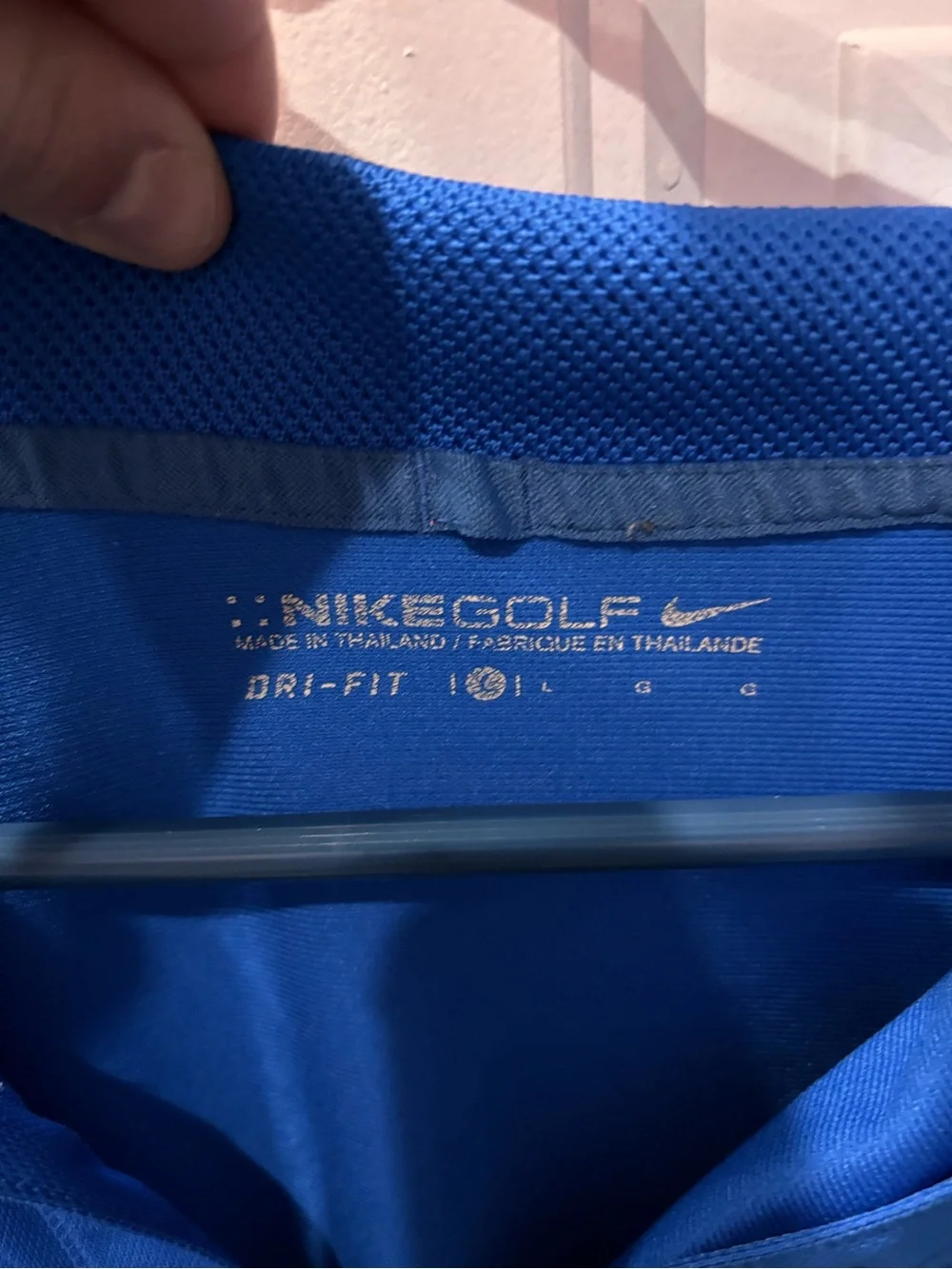 Nike Men's Bright Blue Performance Polo